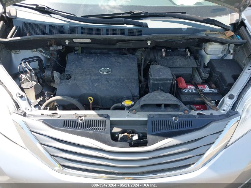 2013 Toyota Sienna Xle 7 Passenger VIN: 5TDDK3DC7DS070826 Lot: 39473264