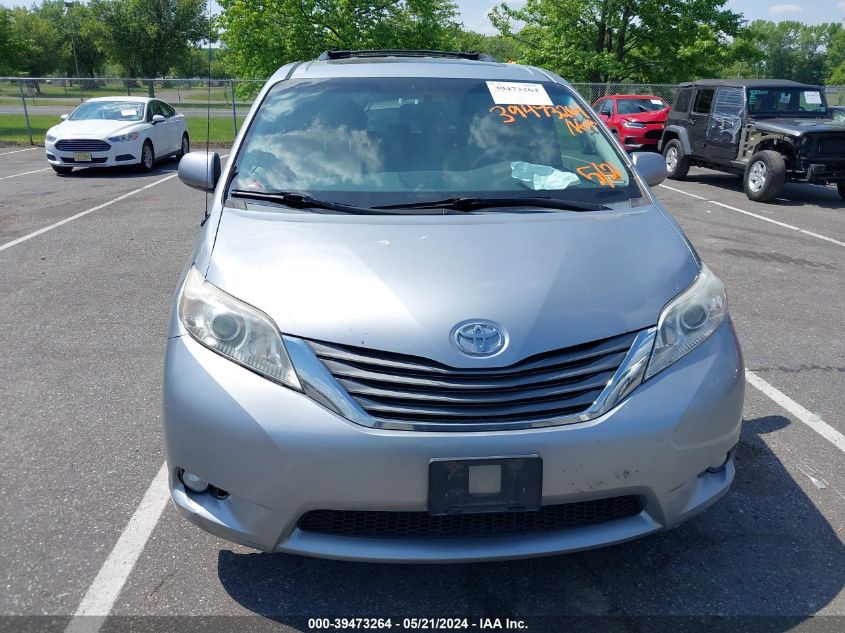 2013 Toyota Sienna Xle 7 Passenger VIN: 5TDDK3DC7DS070826 Lot: 39473264
