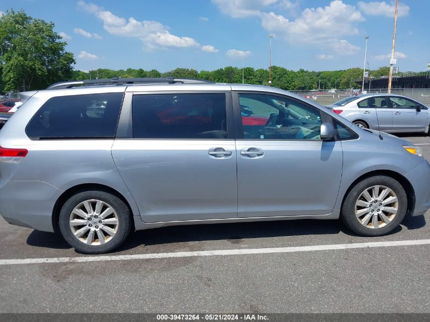 2013 Toyota Sienna Xle 7 Passenger VIN: 5TDDK3DC7DS070826 Lot: 39473264