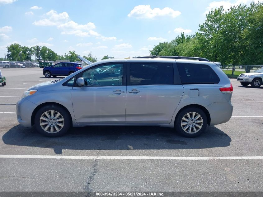 2013 Toyota Sienna Xle 7 Passenger VIN: 5TDDK3DC7DS070826 Lot: 39473264