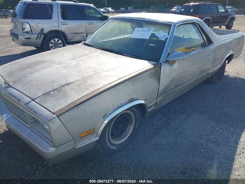 1986 Chevrolet El Camino VIN: 3GCCW80H3GS915184 Lot: 39473277