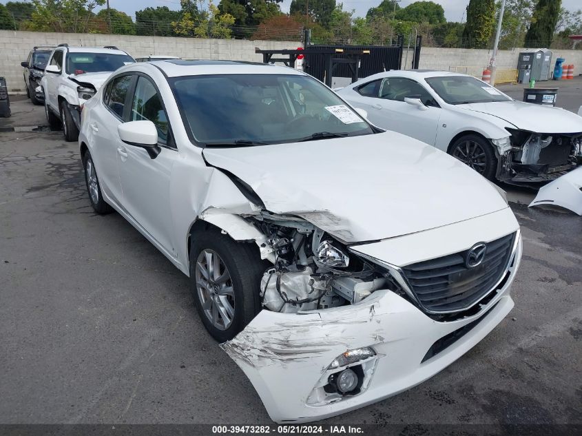 2016 Mazda Mazda3 I Touring VIN: JM1BM1W79G1287155 Lot: 39473282