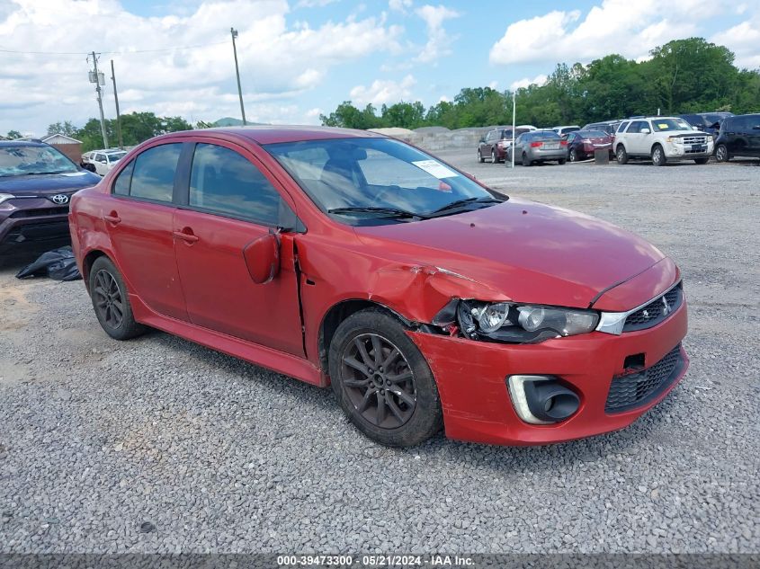 2016 Mitsubishi Lancer Es VIN: JA32U2FU4GU001477 Lot: 39473300