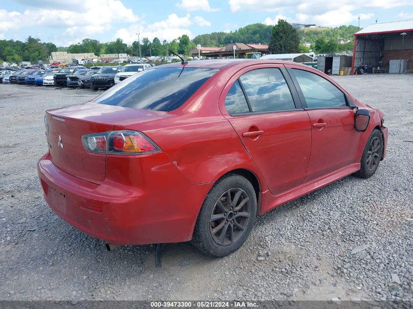 2016 Mitsubishi Lancer Es VIN: JA32U2FU4GU001477 Lot: 39473300