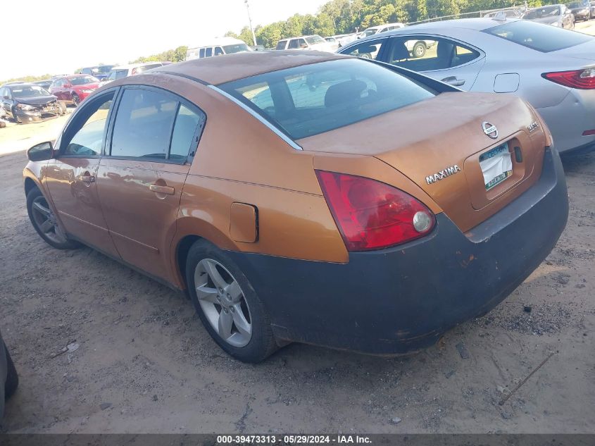 2004 Nissan Maxima 3.5 Se VIN: 1N4BA41E94C809496 Lot: 39473313