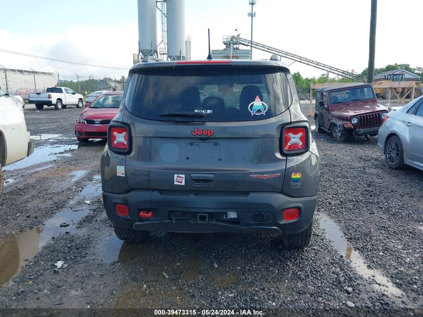 2019 Jeep Renegade Trailhawk 4X4 VIN: ZACNJBC16KPK47973 Lot: 39473315