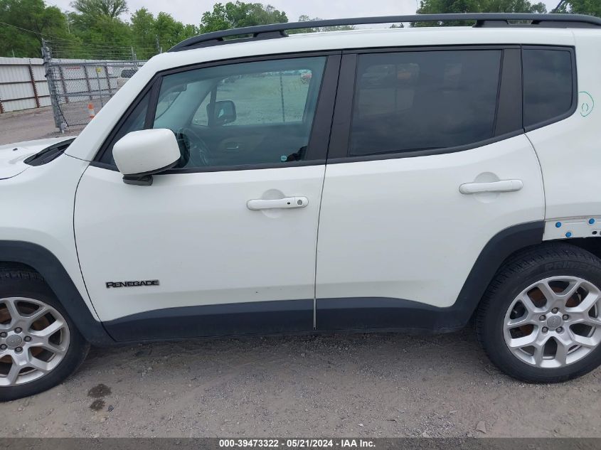 2017 Jeep Renegade Latitude Fwd VIN: ZACCJABB7HPF06171 Lot: 39473322