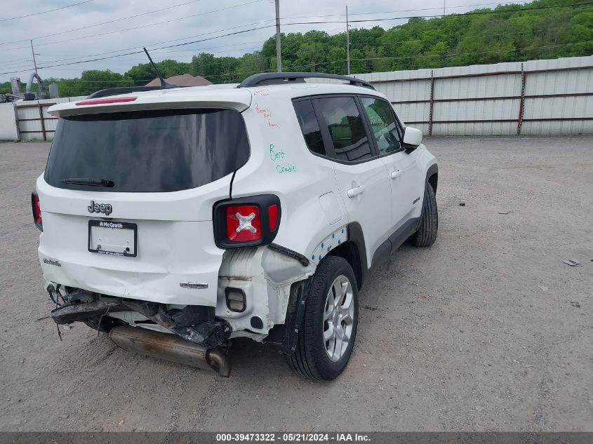 2017 Jeep Renegade Latitude Fwd VIN: ZACCJABB7HPF06171 Lot: 39473322