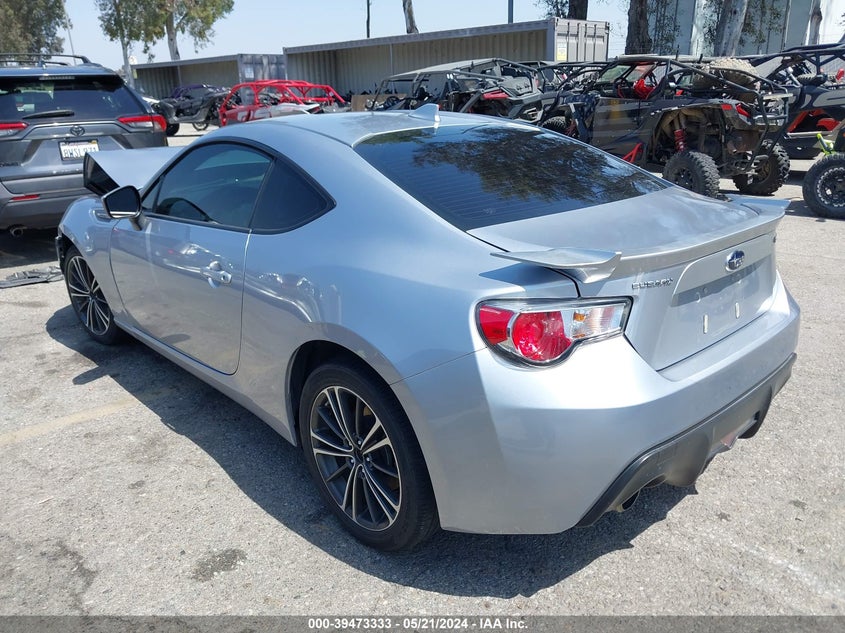 2015 Subaru Brz Limited VIN: JF1ZCAC15F9606123 Lot: 39473333