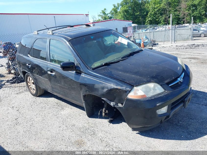 2003 Acura Mdx VIN: 2HNYD18743H542890 Lot: 39473338