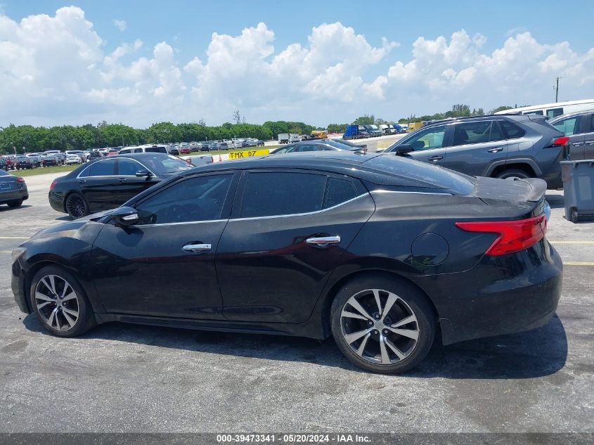 2017 Nissan Maxima 3.5 Sl VIN: 1N4AA6AP9HC375448 Lot: 39473341