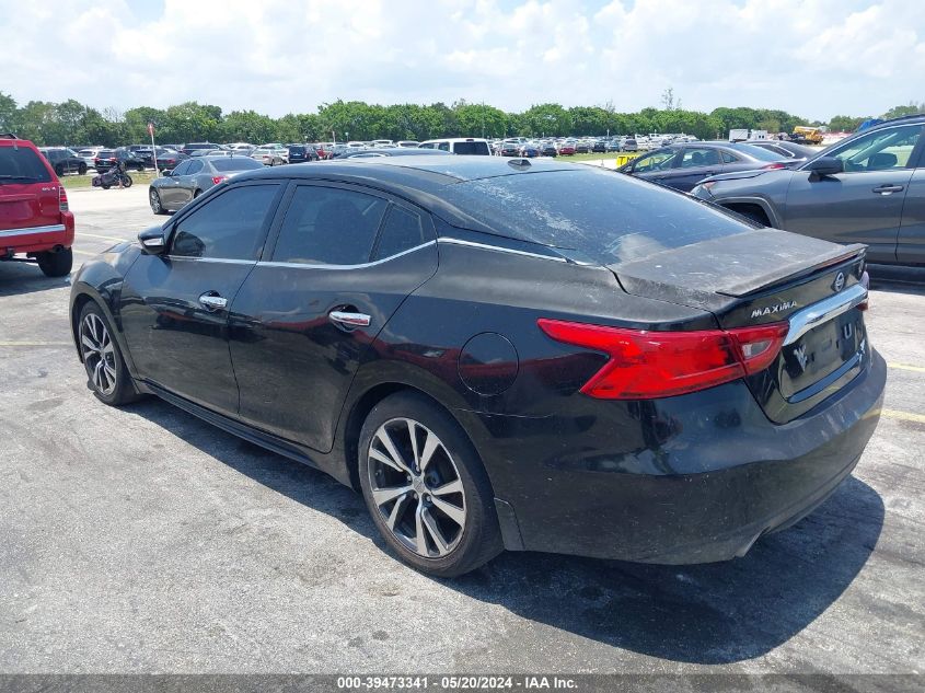 2017 Nissan Maxima 3.5 Sl VIN: 1N4AA6AP9HC375448 Lot: 39473341