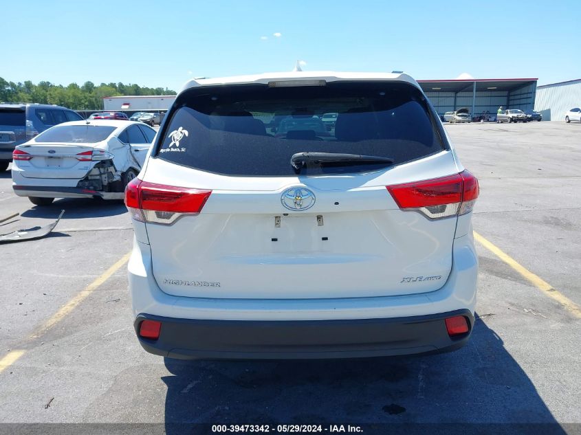 2018 Toyota Highlander Xle VIN: 5TDJZRFH2JS561309 Lot: 39473342