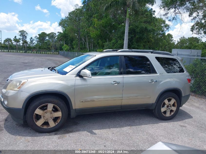 2008 GMC Acadia Slt-2 VIN: 1GKER33708J203261 Lot: 39473345