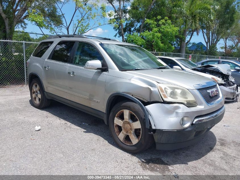 2008 GMC Acadia Slt-2 VIN: 1GKER33708J203261 Lot: 39473345