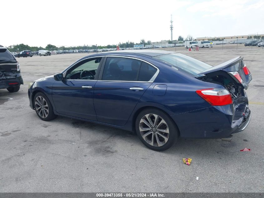 2014 Honda Accord Sport VIN: 1HGCR2F50EA215866 Lot: 39473355