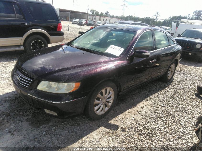 2007 Hyundai Azera Limited/Se VIN: KMHFC46F47A182595 Lot: 39473361