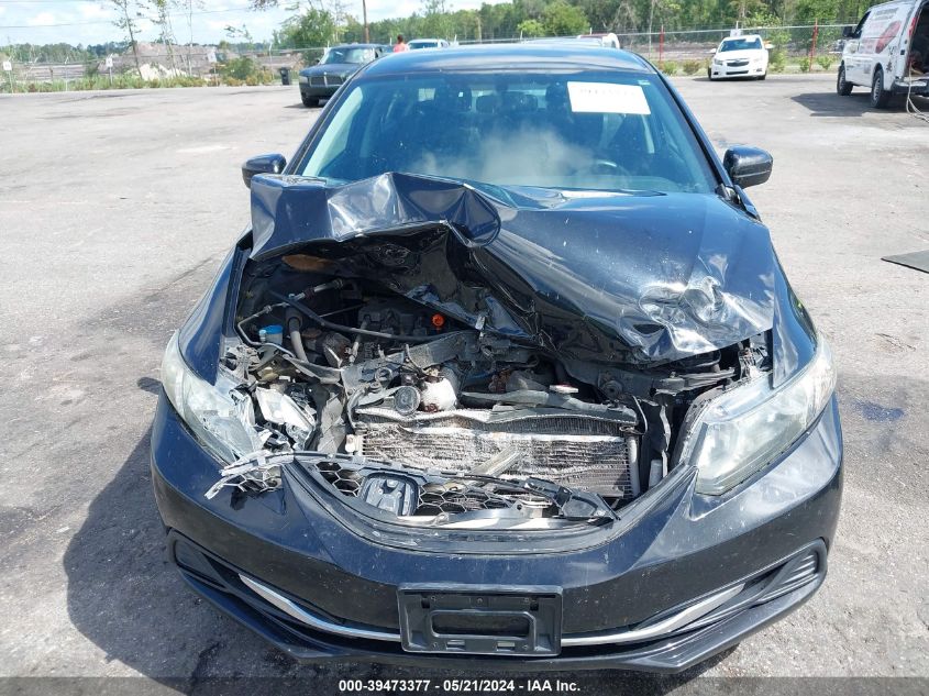 2014 Honda Civic Lx VIN: 2HGFB2F5XEH507351 Lot: 39473377