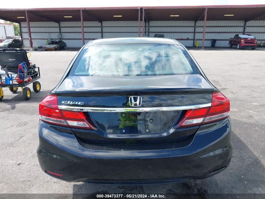 2014 Honda Civic Lx VIN: 2HGFB2F5XEH507351 Lot: 39473377