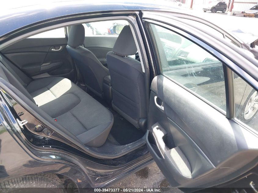 2014 Honda Civic Lx VIN: 2HGFB2F5XEH507351 Lot: 39473377