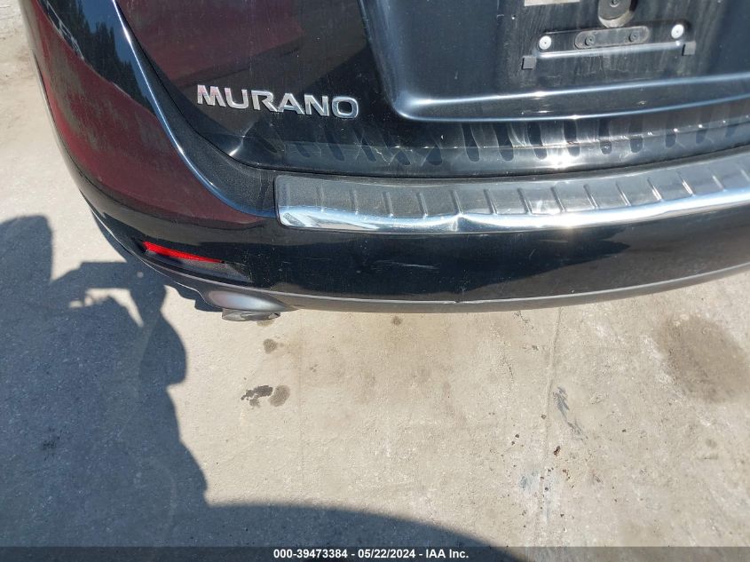 2010 Nissan Murano Sl VIN: JN8AZ1MW5AW102301 Lot: 39473384