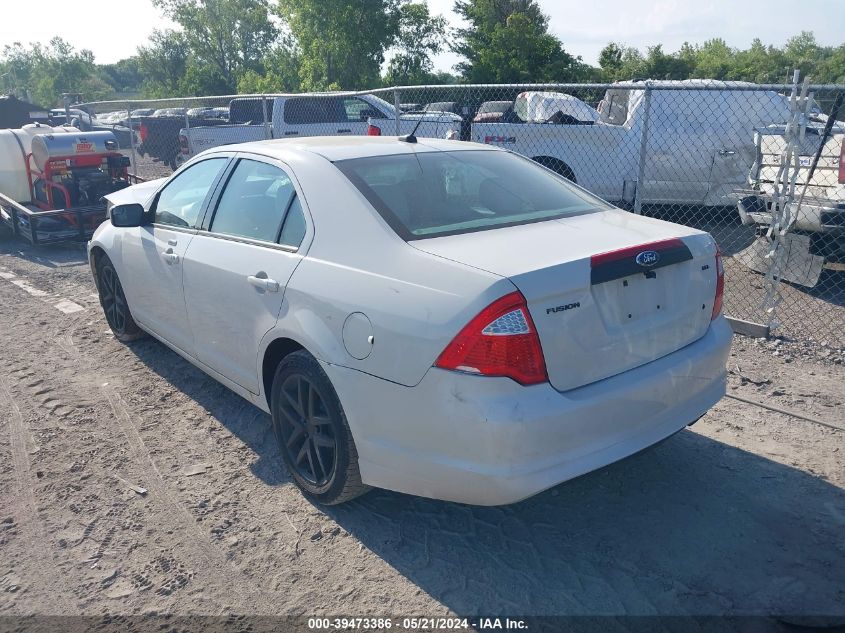 2011 Ford Fusion Sel VIN: 3FAHP0JA2BR247762 Lot: 39473386