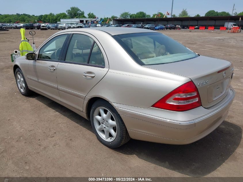 2004 Mercedes-Benz C 320 4Matic VIN: WDBRF84J74F530913 Lot: 39473390