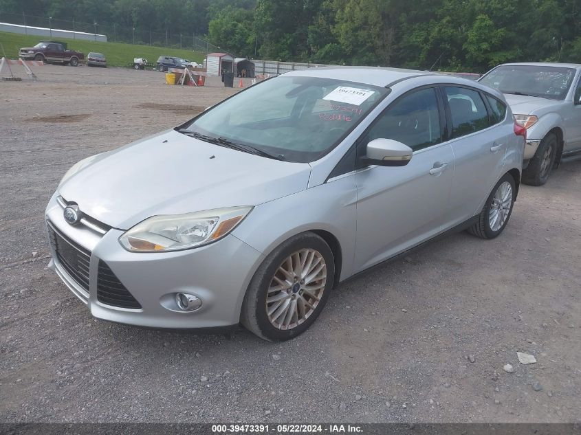 2012 Ford Focus Sel VIN: 1FAHP3M21CL144905 Lot: 39473391