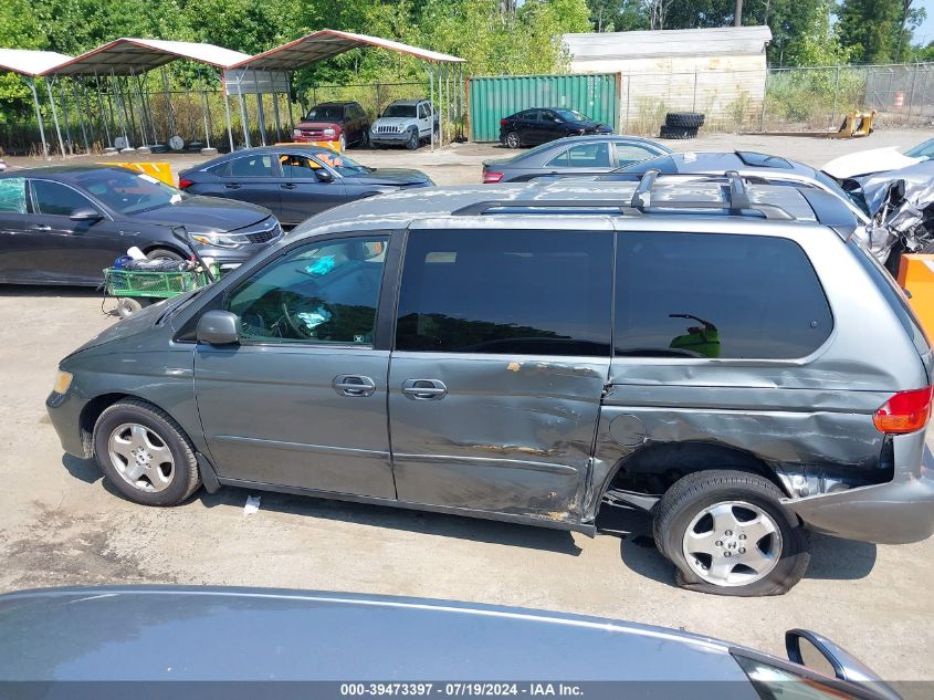 2001 Honda Odyssey Ex VIN: 2HKRL186X1H589138 Lot: 39473397