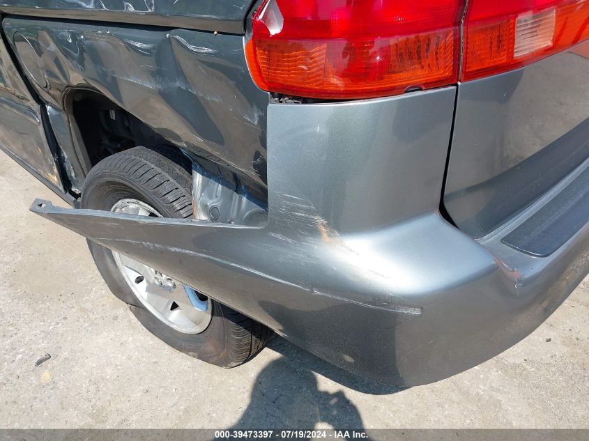 2001 Honda Odyssey Ex VIN: 2HKRL186X1H589138 Lot: 39473397