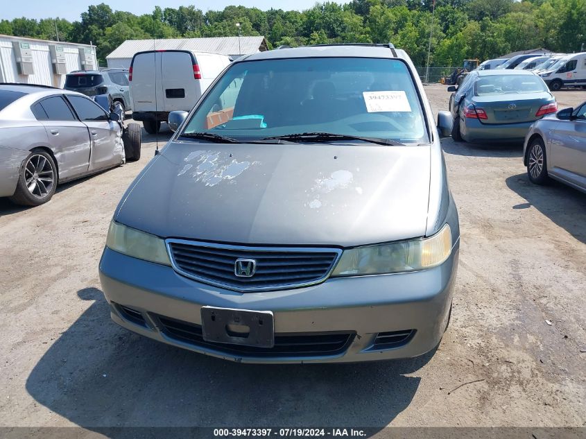2001 Honda Odyssey Ex VIN: 2HKRL186X1H589138 Lot: 39473397