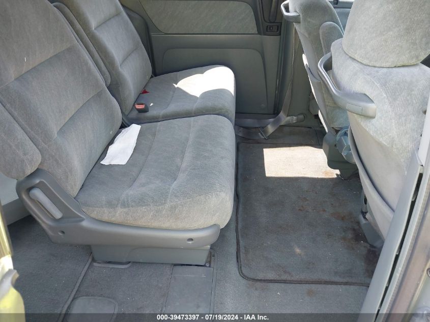 2001 Honda Odyssey Ex VIN: 2HKRL186X1H589138 Lot: 39473397