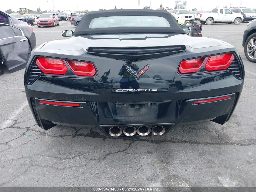 2016 Chevrolet Corvette Stingray 3Lt VIN: 1G1YF3D79G5121853 Lot: 39473400