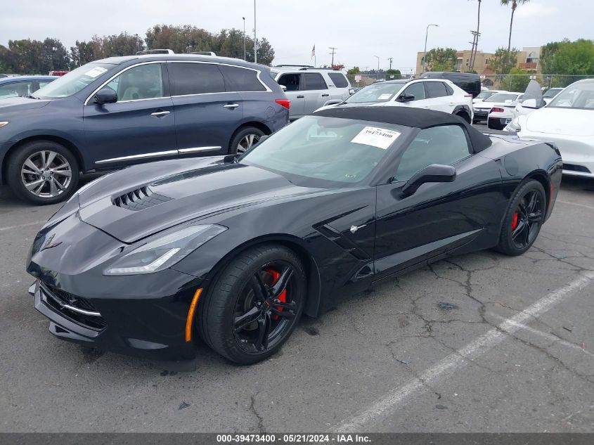 2016 Chevrolet Corvette Stingray 3Lt VIN: 1G1YF3D79G5121853 Lot: 39473400