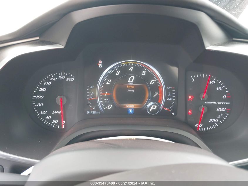 2016 Chevrolet Corvette Stingray 3Lt VIN: 1G1YF3D79G5121853 Lot: 39473400