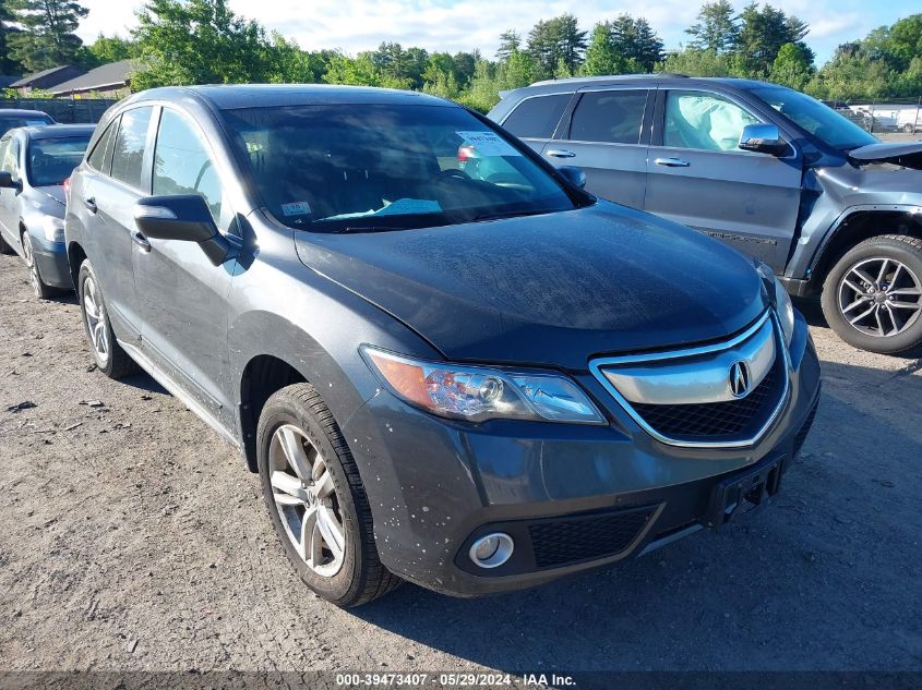 2014 Acura Rdx VIN: 5J8TB4H58EL010622 Lot: 39473407