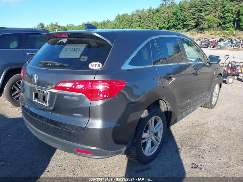 2014 Acura Rdx VIN: 5J8TB4H58EL010622 Lot: 39473407