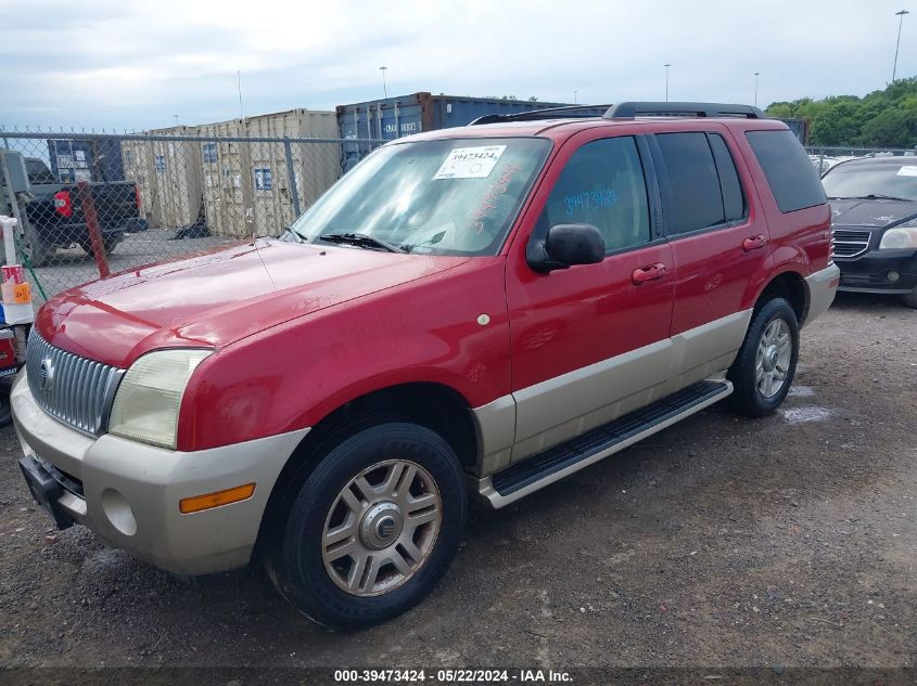 2005 Mercury Mountaineer VIN: 4M2ZU86W05ZJ27267 Lot: 39473424