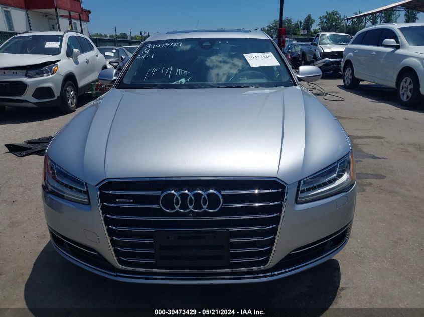 2015 Audi A8 L 4.0T VIN: WAU32AFD3FN031310 Lot: 39473429