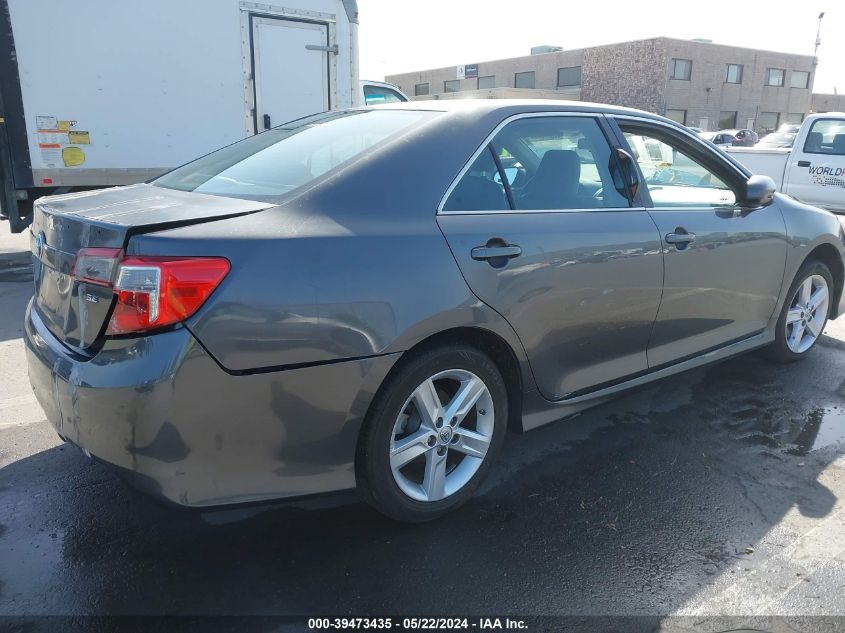 2014 Toyota Camry Se VIN: 4T1BF1FK6EU364912 Lot: 39473435