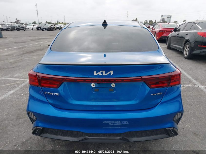 2023 Kia Forte Gt-Line VIN: 3KPF54AD7PE522887 Lot: 39473440