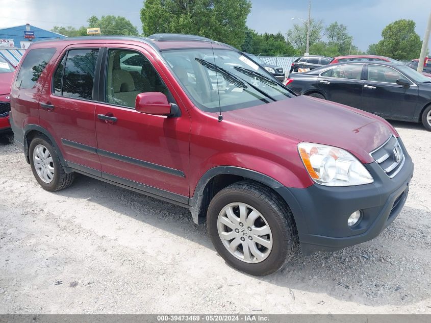 2005 Honda Cr-V Ex VIN: JHLRD78805C019526 Lot: 39473469