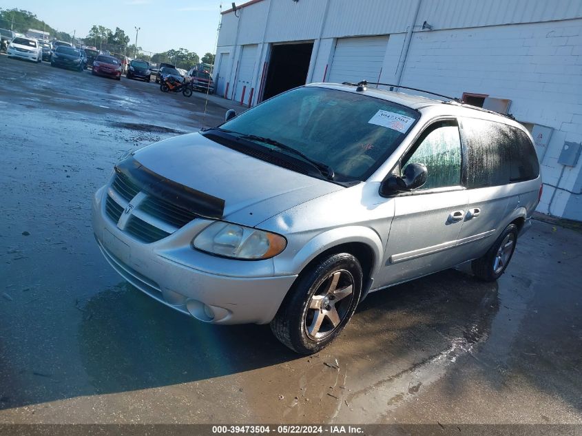 2005 Dodge Grand Caravan Sxt VIN: 2D4GP44L65R580456 Lot: 39473504