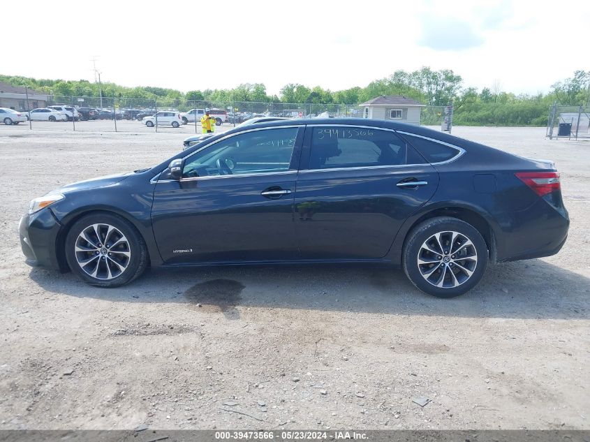 2018 Toyota Avalon Hybrid Xle VIN: 4T1BD1EB4JU063377 Lot: 39473566