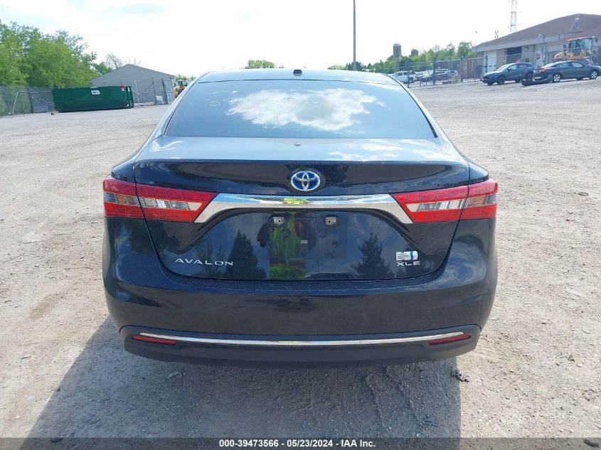 2018 Toyota Avalon Hybrid Xle VIN: 4T1BD1EB4JU063377 Lot: 39473566