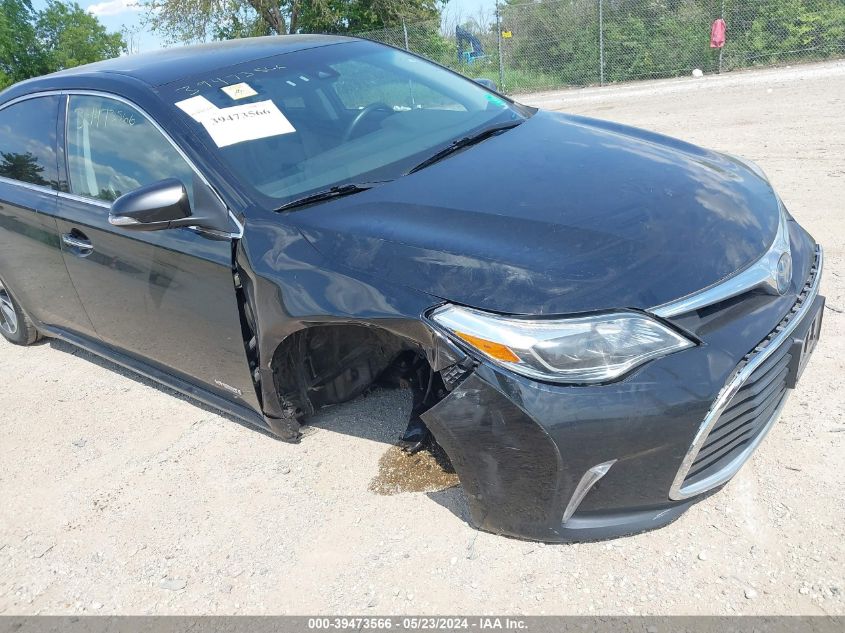 2018 Toyota Avalon Hybrid Xle VIN: 4T1BD1EB4JU063377 Lot: 39473566