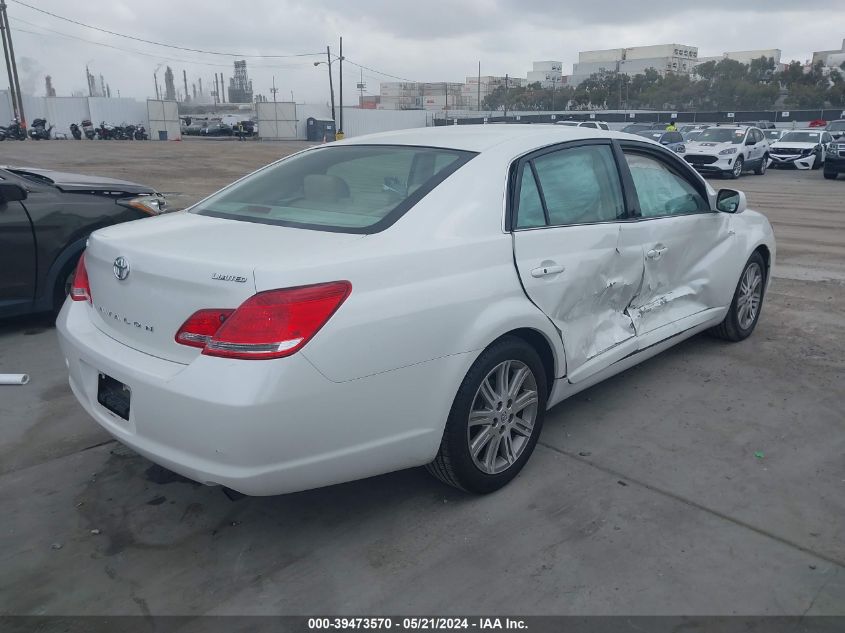 2006 Toyota Avalon Limited VIN: 4T1BK36B16U137460 Lot: 39473570