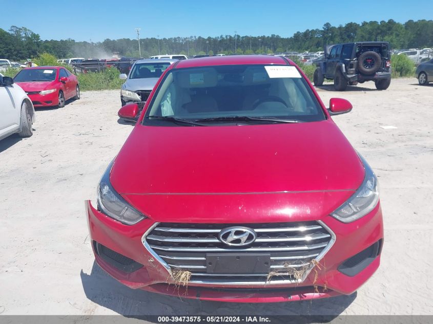 2022 Hyundai Accent Se VIN: 3KPC24A6XNE170902 Lot: 39473575