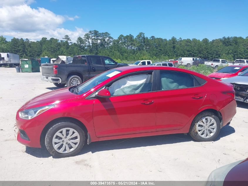 2022 Hyundai Accent Se VIN: 3KPC24A6XNE170902 Lot: 39473575