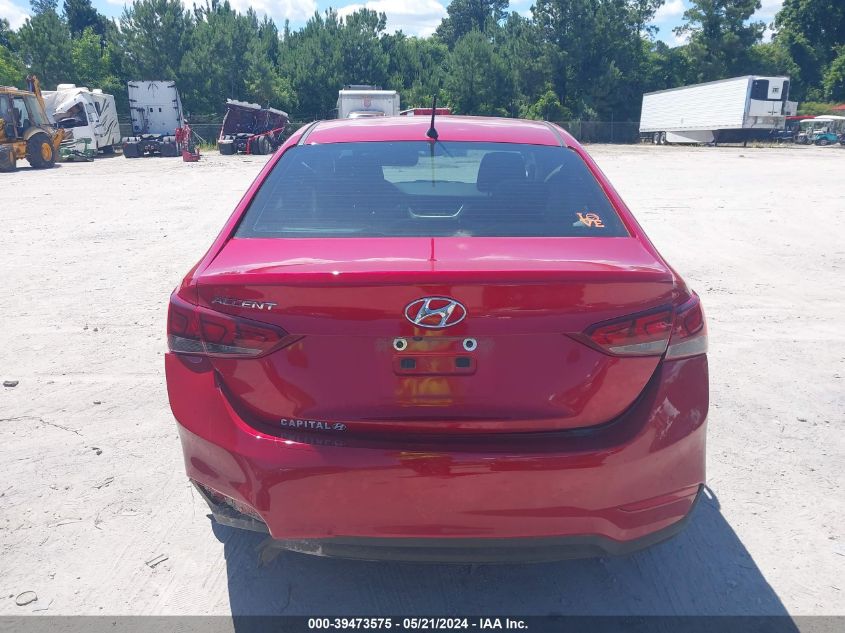 2022 Hyundai Accent Se VIN: 3KPC24A6XNE170902 Lot: 39473575